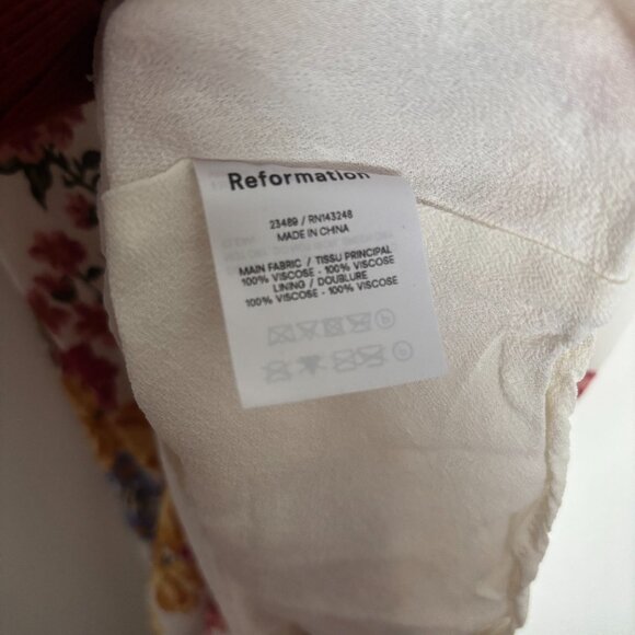 Reformation Nikita Dress in Bouquet - US 2 - Picture 5 of 5